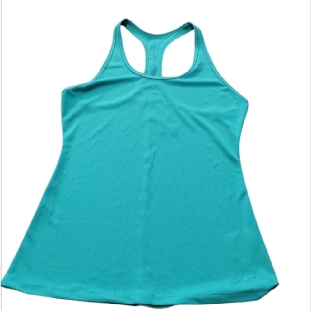 Nike Turquoise Racerback Tank Top